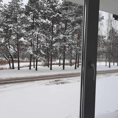 Upes Apartamentai Birzai Bagian luar foto