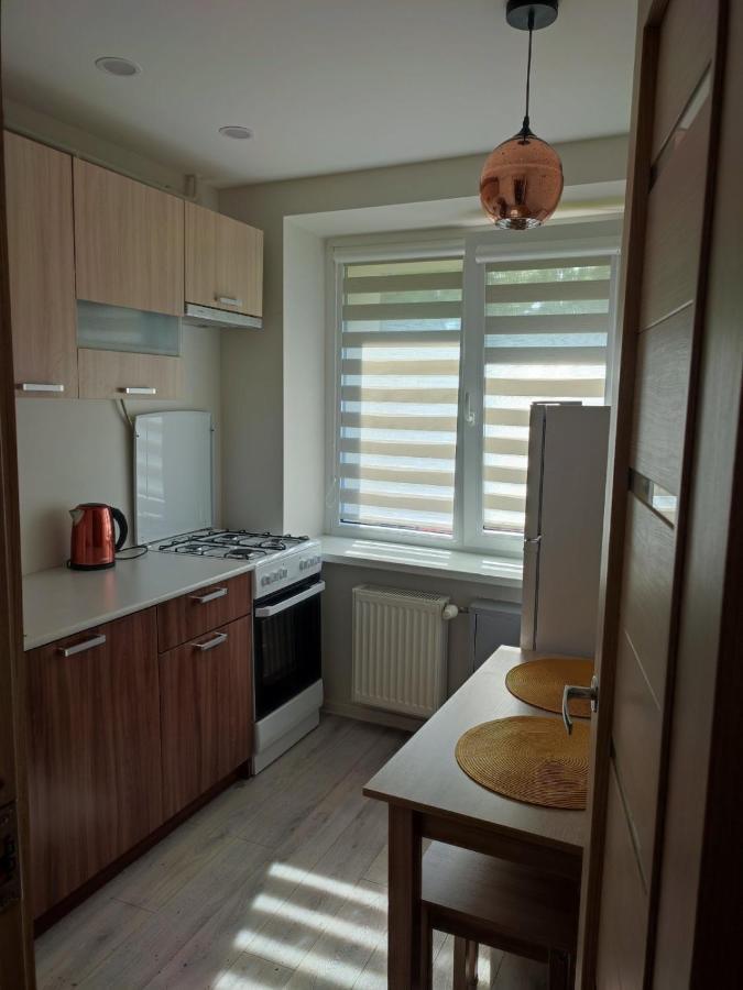 Upes Apartamentai Birzai Bagian luar foto