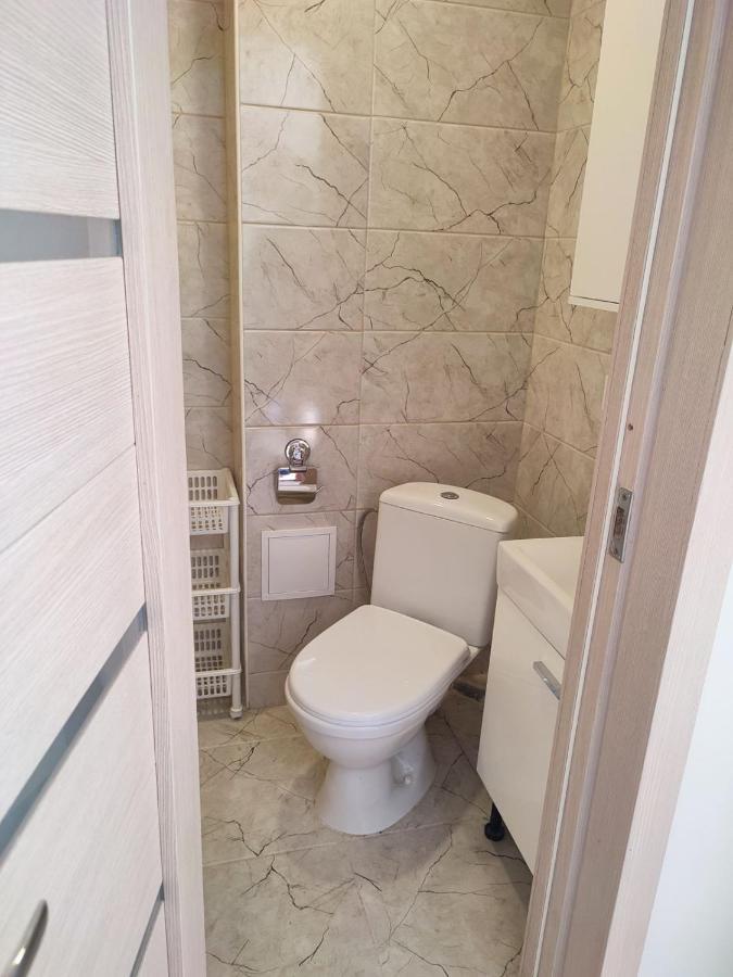 Upes Apartamentai Birzai Bagian luar foto
