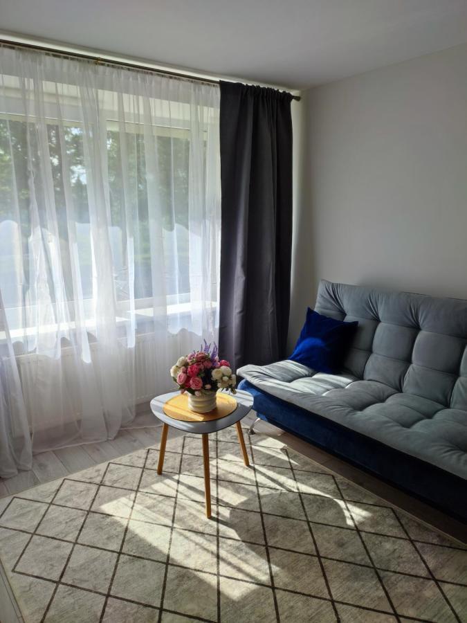 Upes Apartamentai Birzai Bagian luar foto