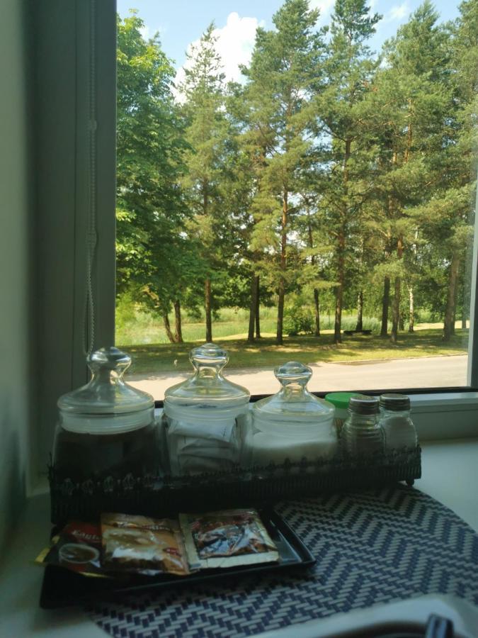 Upes Apartamentai Birzai Bagian luar foto